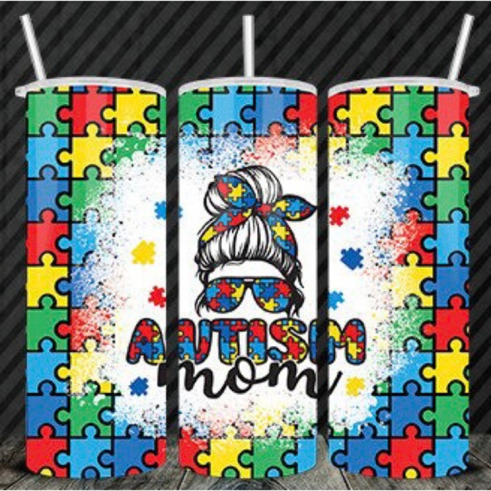 Autism Mom Tumbler